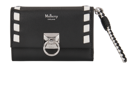Mulberry Iris Trifold Card Holder, front view